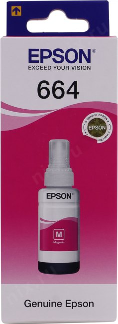 Чернила Epson T6643 Magenta  для  EPS Inkjet L100