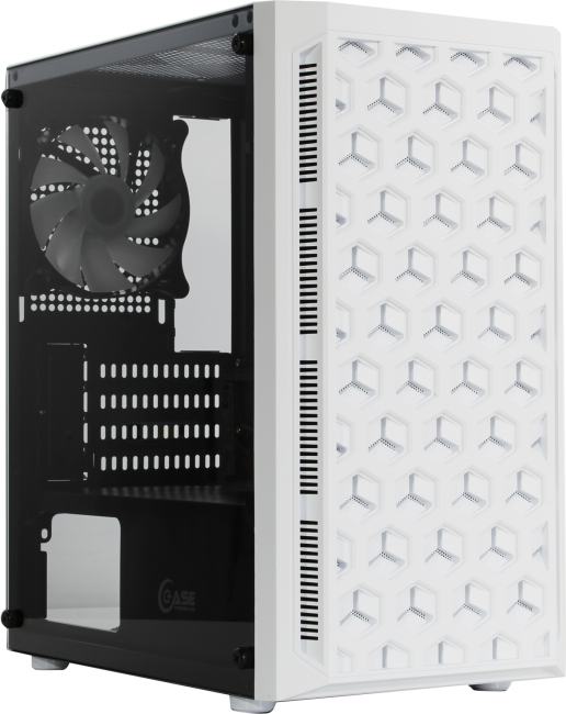 Miditower Powercase Mistral Micro T3W  <CMIMTW-L3> MicroATX,  без  БП