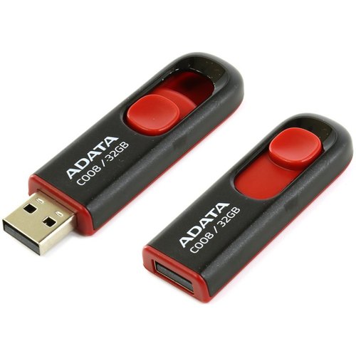 ADATA Classic C008 <AC008-32G-RKD>  USB2.0 Flash  Drive  32Gb