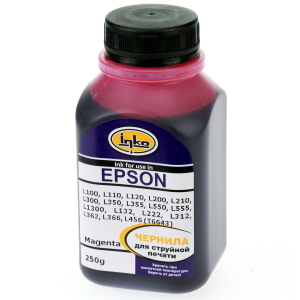 Чернила INKO EPSON  L100 (T6643) флакон 250мл. Magenta
