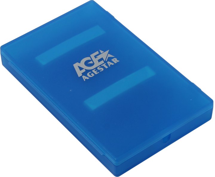 AgeStar <SUBCP1-Blue>(Внешний бокс для 2.5" SATA  HDD, USB2.0)