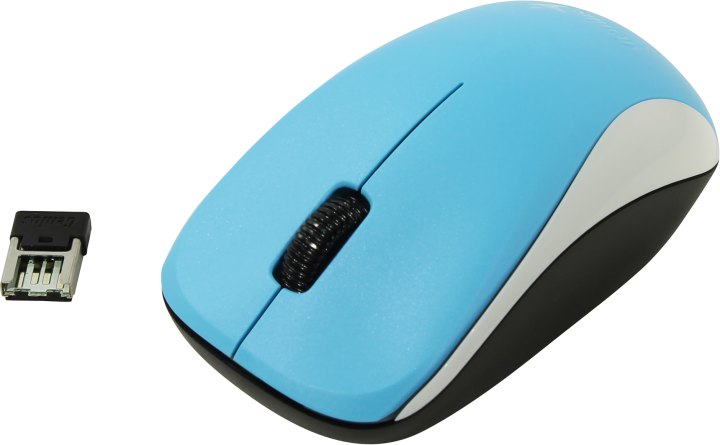Genius Wireless BlueEye Mouse NX-7000 <Blue> (RTL)  USB  3btn+Roll  (31030109109/31030016402)