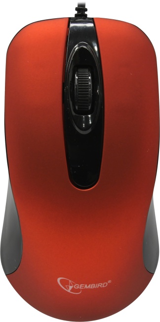 Gembird Optical Mouse  <MOP-400-R>  (RTL) USB 3btn+Roll