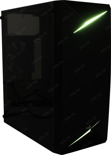 Miditower Aerocool <Talon-A-BK-V1> Black ATX  без БП