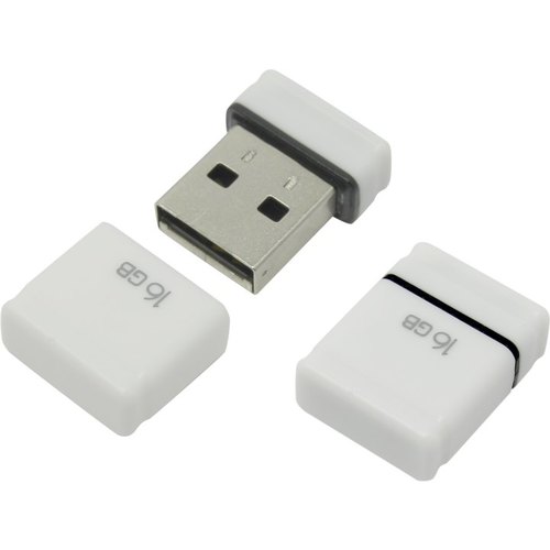 Qumo Nanodrive <QM16GUD-NANO-W> USB2.0  Flash  Drive 16Gb (RTL)