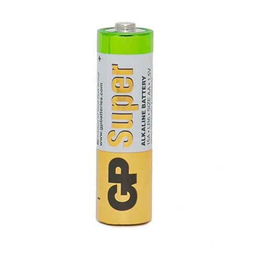 Батарейка GP Super  (LR06) Size AA, 1.5V, щелочная  (alkaline)
