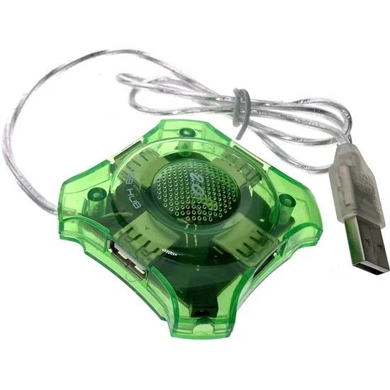 Espada <Eh420 Green> 4-port USB2.0  Hub <45671>