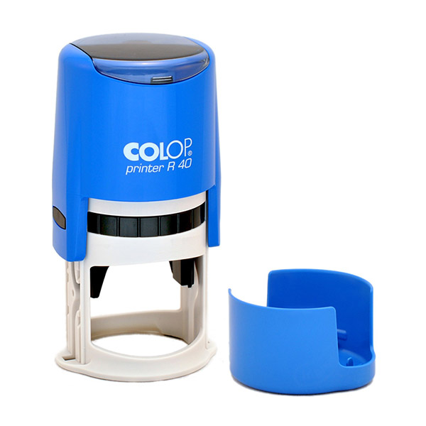 Оснастка для печати авт. COLOP Printer R 40 с крышкой, синяя