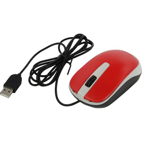 Genius Optical Mouse DX-120 <Red>  (RTL) USB  3btn+Roll  (31010010403)