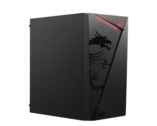 Корпус MSI MAG SHIELD M301 Mini-Tower, mATX, 1xUSB 3.0,  2xUSB, 1x120mm, Black rear Fan, Steel side 