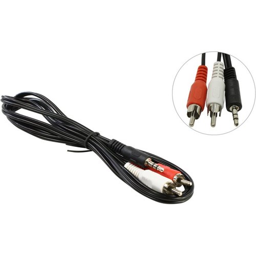 5bites <AC35J2R-015M> Кабель Jack3.5-M  -->  2RCA-M  1.5м