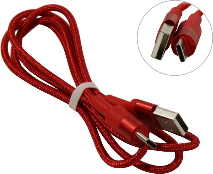 Hoco <X26 Type-C 1M Red> Кабель USB  2.0  AM-->USB-C  1м