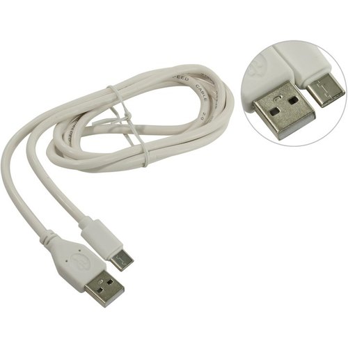 Smartbuy <iK-3112 white> Кабель USB  A-->USB-C 1.2м