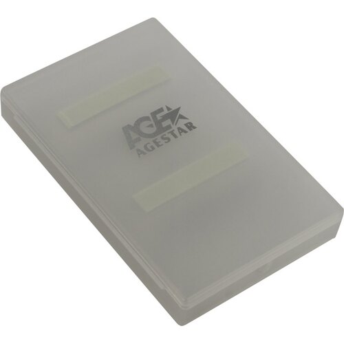AgeStar <SUBCP1-White>(Внешний бокс для 2.5"  SATA  HDD,  USB2.0)