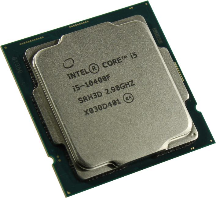 CPU Intel Core i5-10400F  2.9  GHz/6core/12Mb/65W/8 GT/s LGA1200