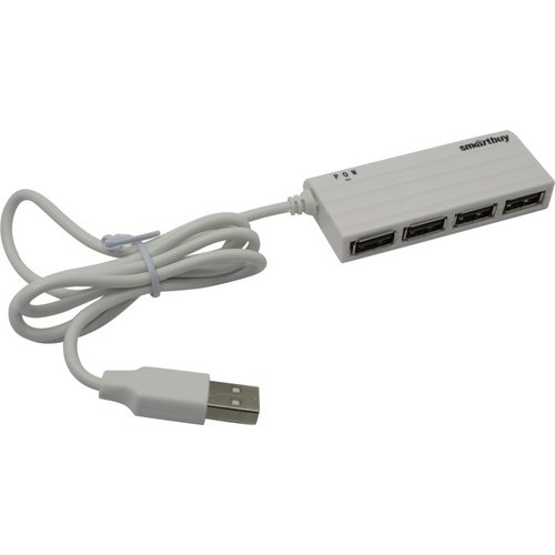 Smartbuy <SBHA-6810-W> 4-port  USB2.0 Hub