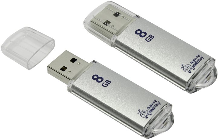 SmartBuy V-Cut <SB8GBVC-S> USB2.0  Flash  Drive 8Gb (RTL)