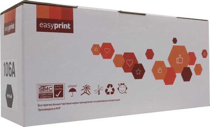 Тонер-картридж EasyPrint LH-W1106A_NC Black для  HP Laser  107,  MFP135/137