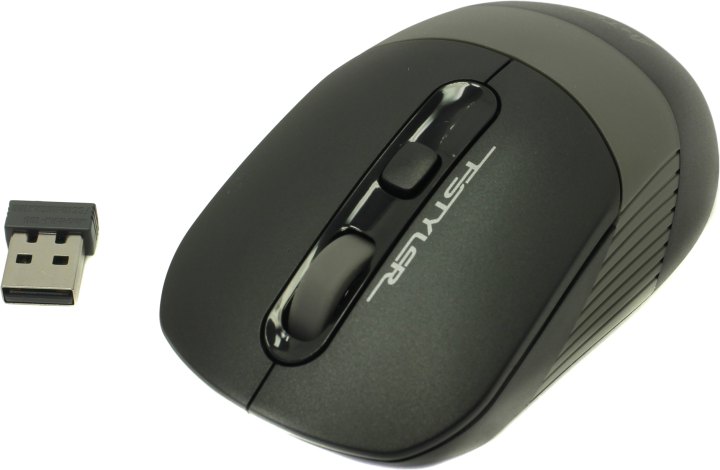 A4Tech FSTYLER Wireless Optical Mouse <FG10 Grey>  (RTL)  USB  4btn+Roll