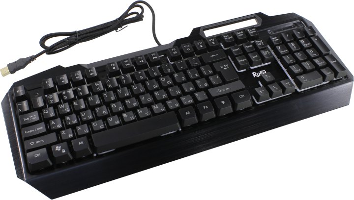 Клавиатура Smartbuy <SBK-310G-K>  <USB>  104КЛ, подсветка клавиш