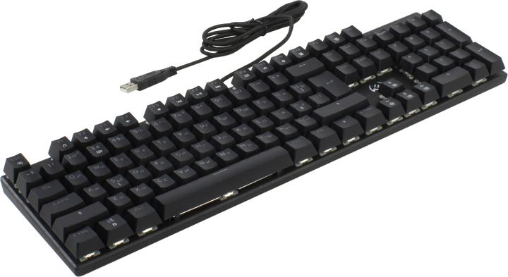 Клавиатура SVEN KB-G9300 Black <USB>  104КЛ,  подсветка  клавиш