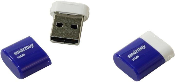 SmartBuy Lara <SB16GBLARA-B> USB2.0  Flash  Drive 16Gb (RTL)