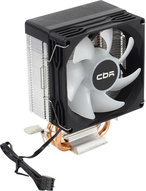 CBR <CBR-CC-2115-RGB-PWM> (4пин, 115x/1200/1700/1851/AM5-FM1, 31.5дБ,  800-2600об/мин, Al+тепл.трубк