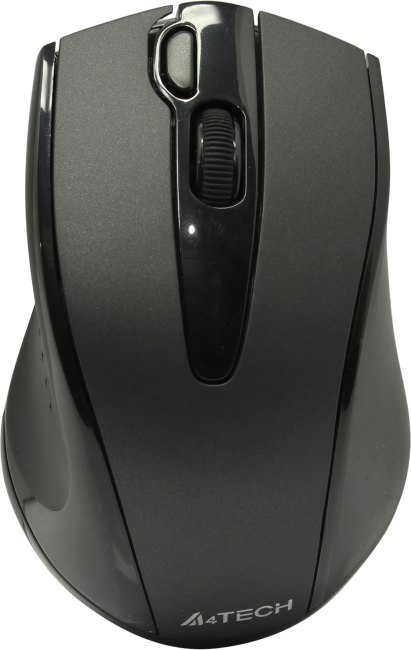 A4Tech V-Track Mouse <G9-500F-1 Black> (RTL)  USB 4btn+Roll,  беспроводная,  уменьшенная