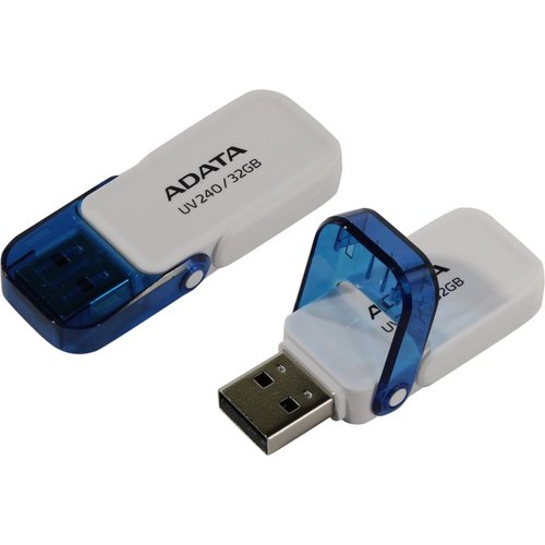 ADATA UV240 <AUV240-32G-RWH>  USB2.0  Flash Drive 32Gb