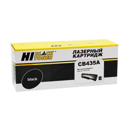 Картридж Hi-Black (HB-CB435A) для HP LJ P1005/P1006, 1,5K