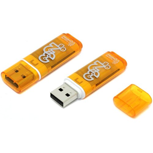 SmartBuy Glossy <SB32GBGS-Or> USB2.0 Flash  Drive  32Gb  (RTL)