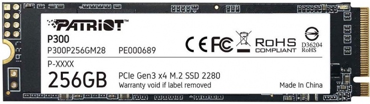 SSD жесткий диск M.2  2280 256GB  7SPD0CM100-PB00  PATRIOT