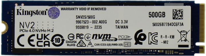 SSD 500 Gb M.2 2280  M  Kingston NV2S <SNV2S/500G>