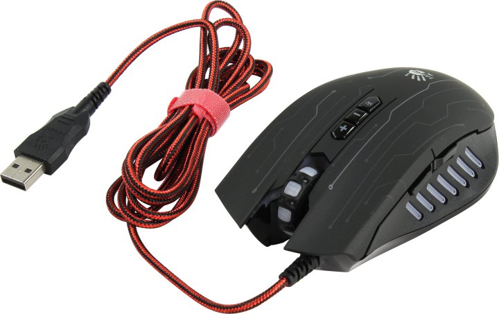 Bloody X`Glides Gaming Mouse <Q82>  (RTL)  USB  8btn+Roll