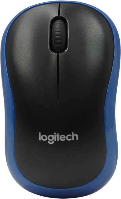 Logitech M185 Wireless Mouse  (RTL) USB  3btn+Roll  <910-002239>уменьшенная
