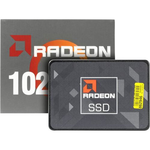Накопитель SSD 1 Tb SATA 6Gb/s AMD Radeon R3 <R3SL1024G2> 2.5" TLC