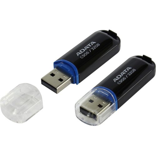 ADATA Classic C906 <AC906-32G-RBK>  USB2.0  Flash Drive 32Gb