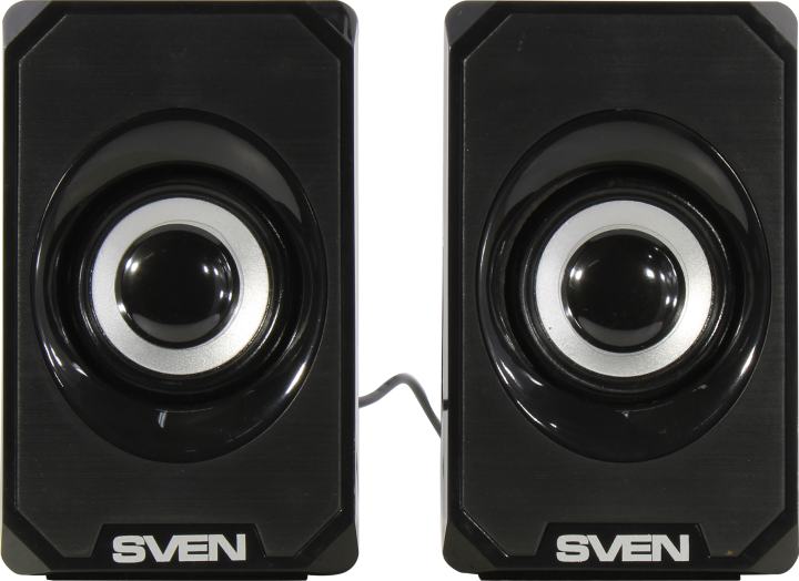 Колонки SVEN 180 Black  (2x3W, питание  от  USB)