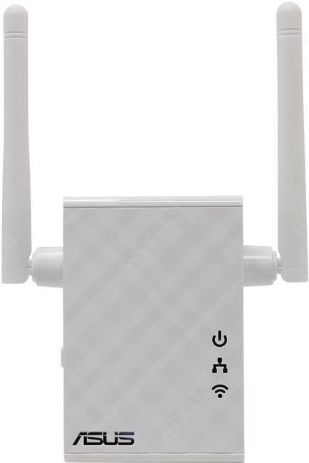 ASUS <RP-N12> Range Extender/Access Point (UTP  100Mbps, 802.11b/g/n,  300Mbps,  2x2dBi)