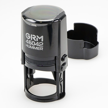 Оснастка для печати GRM 46042 HUMMER ABS (D40мм) авт. ЧЕРНЫЙ глян.