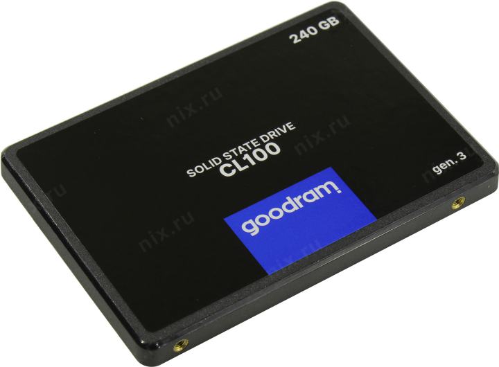 Накопитель SSD 240 Gb SATA 6Gb/s Goodram CL100  <SSDPR-CL100-240-G3> 2.5"