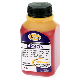 Чернила INKO EPSON  L100 (T6644) флакон 250мл. Yellow