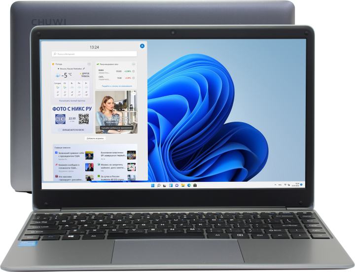 Ноутбук Chuwi HeroBook Pro <751410> Cel N4020/8/256SSD/WiFi/BT/Win11/14.1"