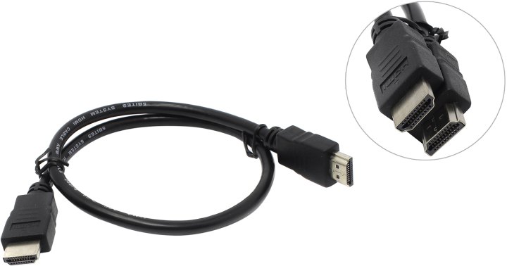5bites <APC-005-005> Кабель HDMI to HDMI  (19M -19M)  0.5м  ver1.4