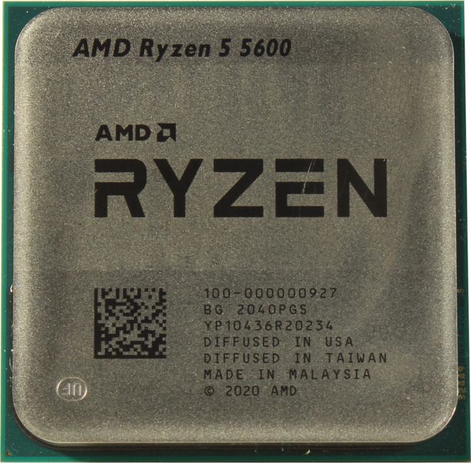 CPU AMD Ryzen 5 5600 (100-000000927)  /  Socket  AM4