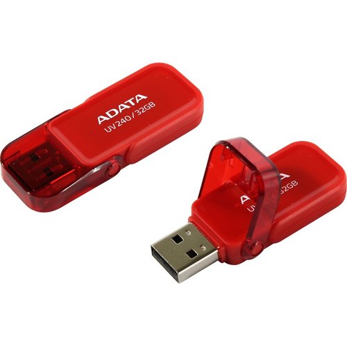 ADATA UV240 <AUV240-32G-RRD>  USB2.0 Flash  Drive  32Gb