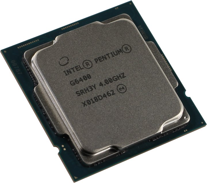 CPU Intel Pentium G6400       4.0 GHz/2core/SVGA HD Graphics/4Mb/58W/8  GT/s LGA1200