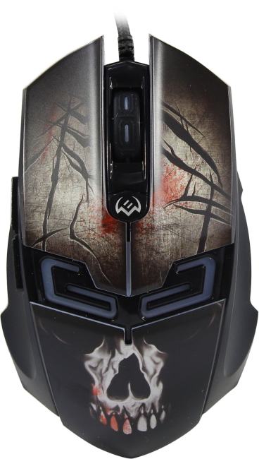 SVEN Gaming Optical Mouse <RX-G805 Black> (RTL)  USB 6btn+Roll