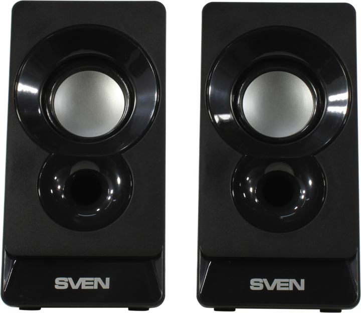 Колонки SVEN 300 Black (2x3W, питание  от USB)