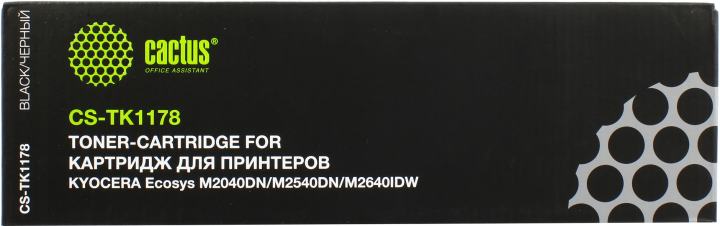 Картридж Cactus CS-TK1178 для  Kyocera  Ecosys  M2040/2540/2640